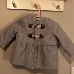 Baby Girl Grey Coat